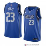 Maillot Dallas Mavericks Trey Burke Icon 2018 Bleu