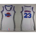 Maillot NBA Femme NBA Attrayant Jordan Jam 23# Blanc