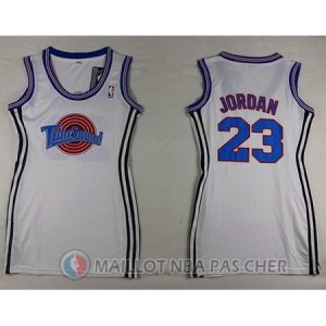 Maillot NBA Femme NBA Attrayant Jordan Jam 23# Blanc