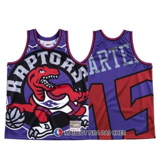Maillot Tornto Raptors Vince Carter Mitchell & Ness Big Face Volet