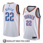 Maillot Oklahoma City Thunder Hamidou Diallo Association 2018 Blanc