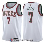 Maillot Milwaukee Bucks Thon Maker Return To The Mecca Classic 7 2017-18 Blanc