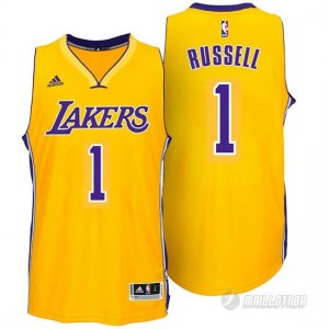 Maillot Los Angeles Lakers Russell #1 Jaune