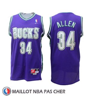 Maillot Milwaukee Bucks Allen No 34 Retro Volet