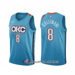 Maillot Oklahoma City Thunder Danilo Gallinari Ville Bleu