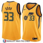 Maillot Utah Jazz Ekpe Udoh No 33 Statement 2018 Jaune