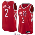 Maillot Houston Rockets Demetrius Jackson Ville 2018 Rouge