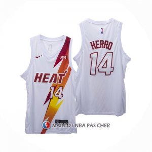 Maillot Miami Heat Tyler Herro Fashion Royalty Blanc