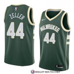 Maillot Milwaukee Bucks Tyler Zeller Icon 2018 Vert