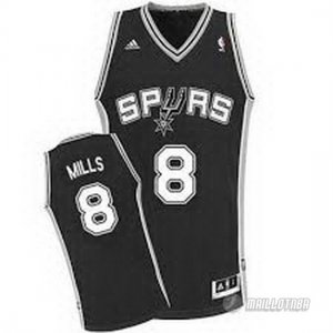 Maillot Noire Mills San Antonio Spurs Revolution 30