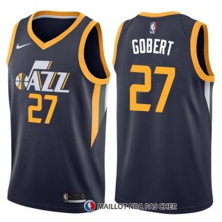 Maillot Utah Jazz Rudy Gobert Icon Apagado 2017-18 27 Bleu