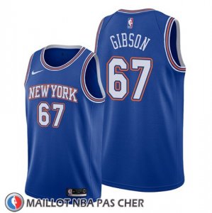 Maillot New York Knicks Taj Gibson Statement Bleu