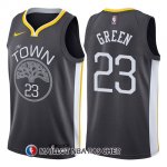 Maillot Golden State Warriors Draymond Green Statement 2017-18 23 Gris