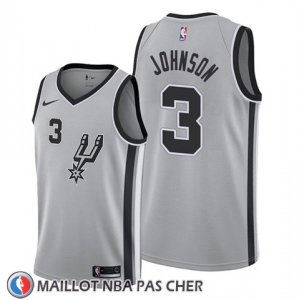 Maillot San Antonio Spurs Keldon Johnson Statement 2019-20 Gris