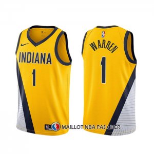 Maillot Indiana Pacers T.j. Warren Statement 2019-20 Jaune
