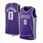 Maillot Sacramento Kings Tyrese Haliburton Icon 2020-21 Noir