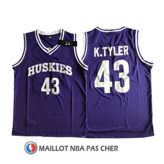 Maillot NCAA Huskies K.tyler 43 Volet