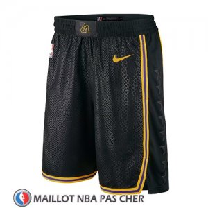 Short Los Angeles Lakers Ciudad 2017-18 Noir
