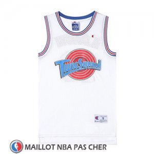 Maillot Tune Squad M.coyote Blanc