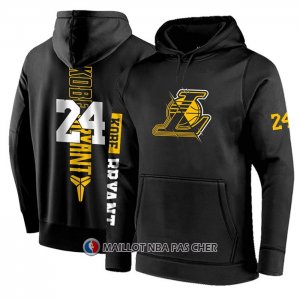 Veste a Capuche Los Angeles Lakers Kobe Bryant Noir2