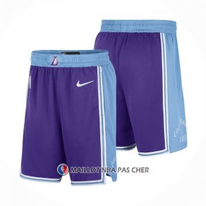 Short Los Angeles Lakers Ville 2021-22 Volet