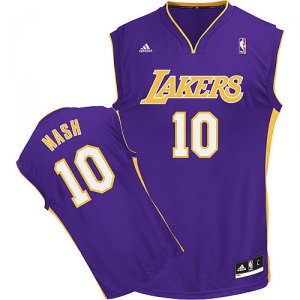 Maillot Pourpre Nash Los Angeles Lakers Revolution 30