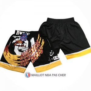 Short Houston Rockets x Cactus Jack Noir