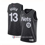 Maillot Brooklyn Nets James Harden Earned 2020-21 Noir