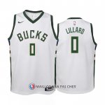 Maillot Enfant Milwaukee Bucks Damian Lillard NO 0 Association 2022-23 Blanc