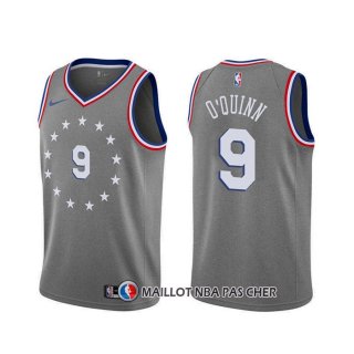 Maillot Philadelphia 76ers Kyle O'quinn Ville Gris