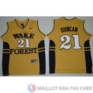Maillot NCAA Tim Duncan Dorado