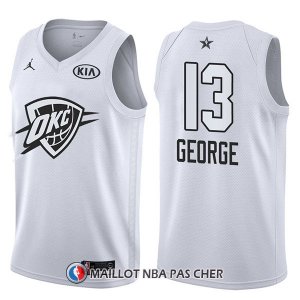 Maillot All Star 2018 Oklahoma City Thunder Paul George 13 Blanc