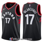 Maillot Tornto Raptors Jonas Valanciunas Statement 17 2017-18 Noir