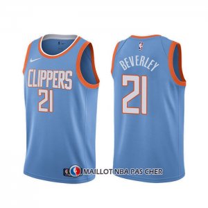Maillot Los Angeles Clippers Patrick Beverley Ville Bleu