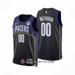Maillot Indiana Pacers Bennedict Mathurin NO 00 Ville 2022-23 Bleu