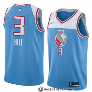 Maillot Sacramento Kings George Hill Ville 2018 Bleu