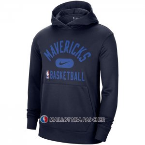 Veste a Capuche Dallas Mavericks Heritage Essential Bleu