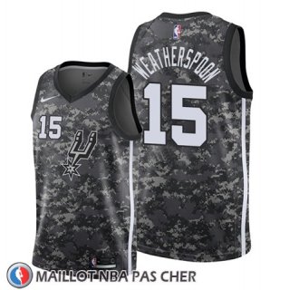 Maillot San Antonio Spurs Quinndary Weatherspoon Ville 2019-20 Camuflaje