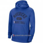Veste a Capuche Dallas Mavericks Performance Practice 2021-22 Bleu