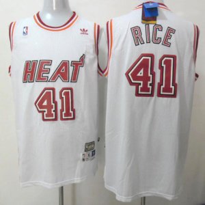 Maillot Miami Heat Rice #41 Blanc