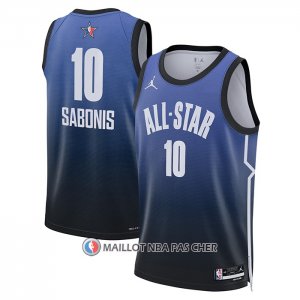 Maillot All Star 2023 Sacramento Kings Domantas Sabonis NO 10 Bleu