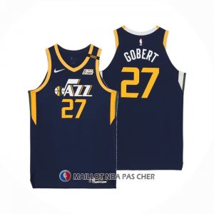 Maillot Utah Jazz Rudy Gobert NO 27 Icon Authentique Bleu