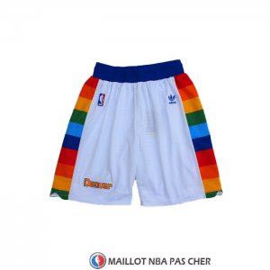 Short Denver Nuggets Retro Blanc