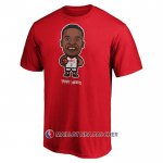 Maillot Manche Courte Houston Rockets David Nwaba Star Player Rouge
