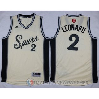 Maillot Leonard San Antonio Spurs Noel #2 Blanc