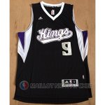 Maillot Sacramento Kings Rondo #9 Noir