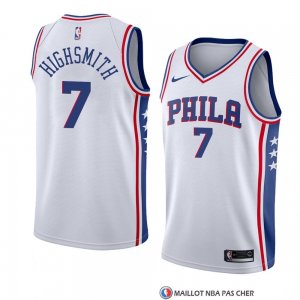 Maillot Philadelphia 76ers Haywood Highsmith Association 2018 Blanc