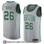 Maillot Boston Celtics Jabari Bird No 26 Ciudad 2018 Gris