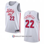 Maillot Philadelphia 76ers Matisse Thybulle NO 22 Ville 2022-23 Blanc