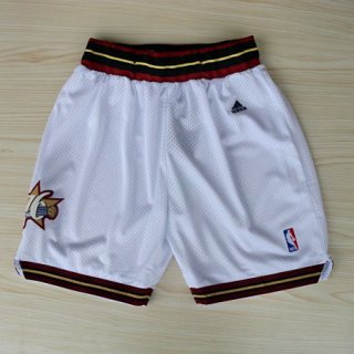 Short Retro Philadelphia 76ers Blanc